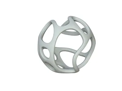 SciFi Cube Object No 22345 Low Poly Shape Texture