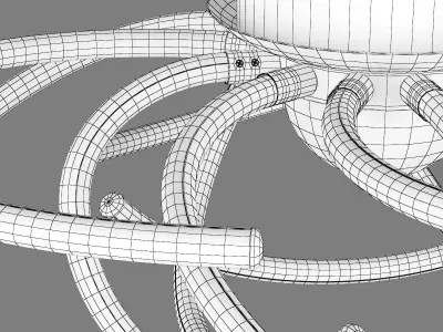 748094 Ciclone Lightstar Ceiling Lamp 3D model