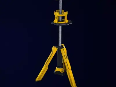 Tools - Work Light Low-poly 3D model