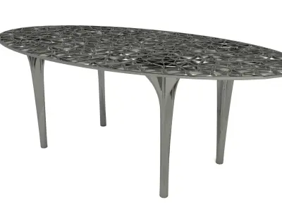 Sedona Dining table Low-poly 3D model