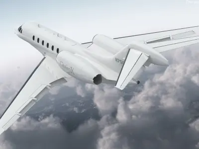  Private Jet Cessna Citation X with Luxury Interior 
