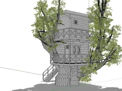 Creative Design-Holiday Cabin-053 3D model