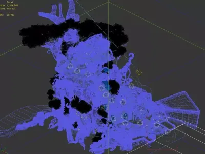 main city - newbie birthplace 03 3D model