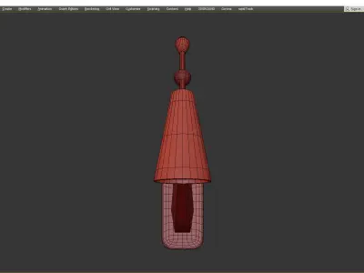 GENESIS SCONCE Low-poly 3D model