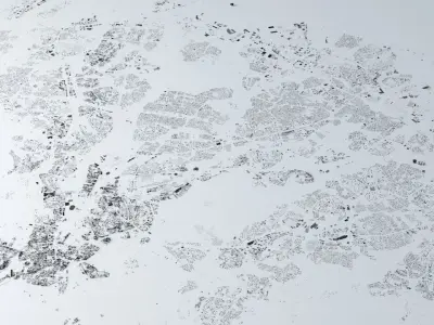 Helsinki Streets and Buildings 3D model