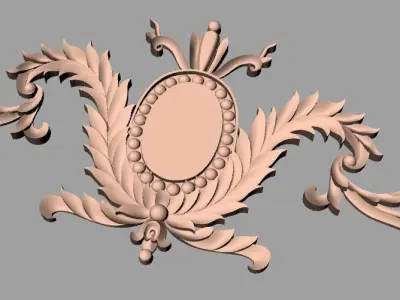CNC 3D relief design STL format file used for artcam aspire E747 3D model