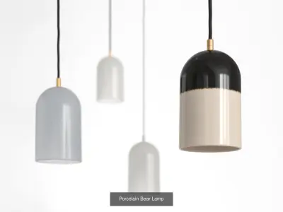 Ceiling lights 02 3D Model Pack