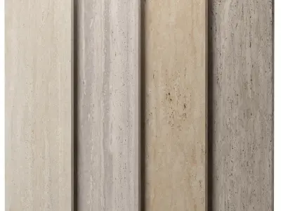 Travertine Porcelain tiles - set 04 Texture