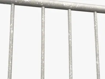 Crowd Barrier 3D model