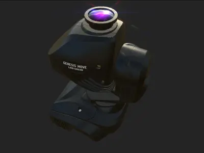 Acme Genesis Ms 25 PBR Version Low-poly 3D model