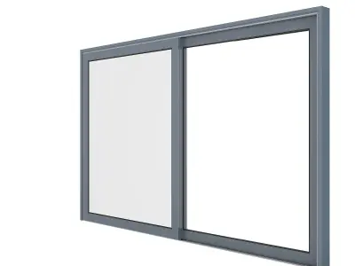 Metal Window 07 3D model