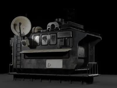 Sci-Fi Watchtower 3D model