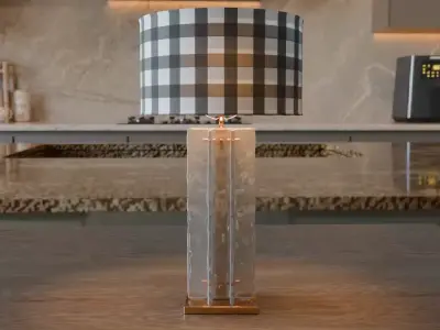 Modern Table Lamp 3D Model 3D model