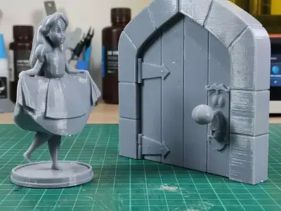 ALICE IN WONDERLAND FIGURES 3D print model