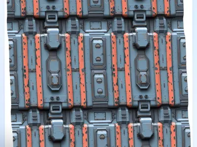 Sci-FI Seamless Texture Texture buy