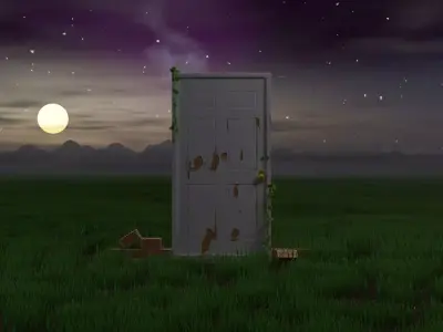 The Door From Suzume No Tojimari 3D model