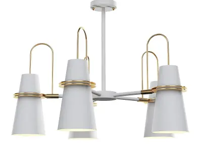 REINAR A gold chandelier 3D model