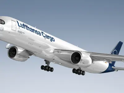  Airbus A350F Lufthansa Cargo 