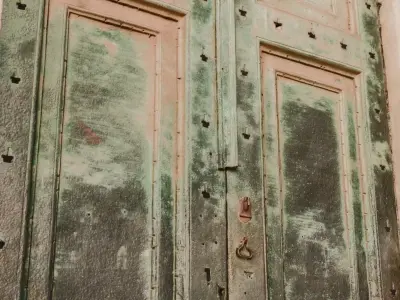 Roman Bronze Palace Door Low-poly 3D model