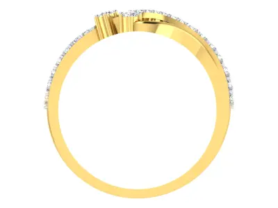 Women Ring  Render 3dm STL OBJ FBX Details 3D print model 88