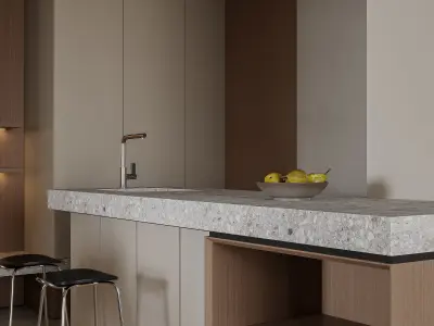 Modern Apartment 3D Model 3D model buy