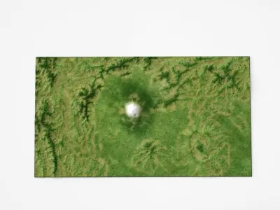 Mountain Landscape 3D model