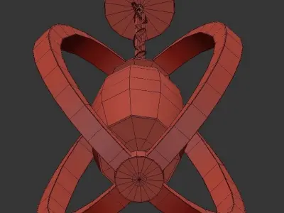 Metal Banded 3D model