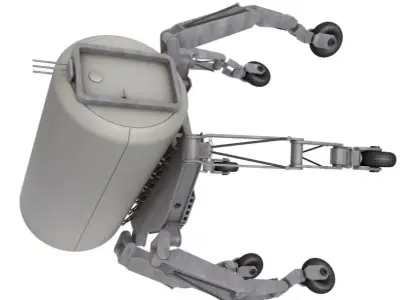 Lunar Rover Cargo Module Generic 3D model