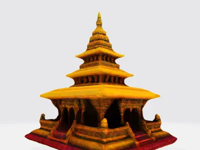 Elegant 3D Temple Model - Perfect for Architecture  Projects 3D print model