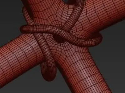 Rudi Double Loop designed by Lukas Peet 3D model