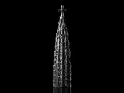 SAGRADA FAMILIA - La Torre Jesucristo 3D print model