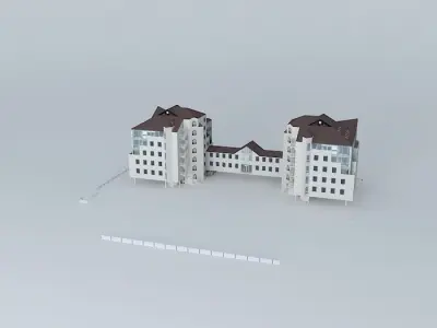 Riga 15 Ieriku street Free 3D model