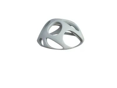 SciFi Cube Object No 51572 Low Poly Shape Low-poly 3D model