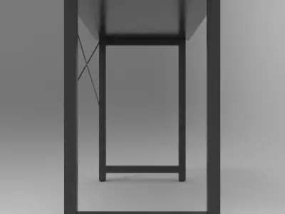 Table077 Free low-poly 3D model