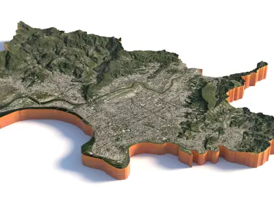 Taipei City Taiwan 3D model