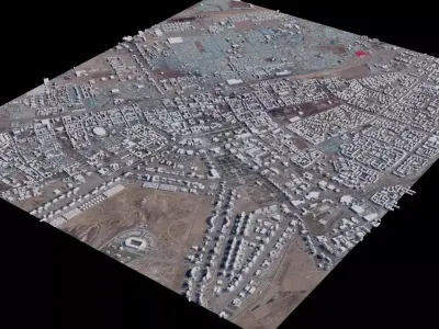 Ashgabat - Turkmenistan 3D model