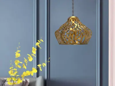 Lamp shade 3D print model 4
