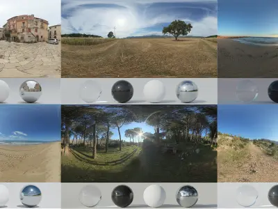 50 HDRIs Bundle  Texture
