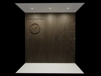 Wall Panel - Traditional 3D model