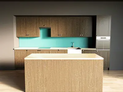 82-Kitchen10 texture 7 3D model