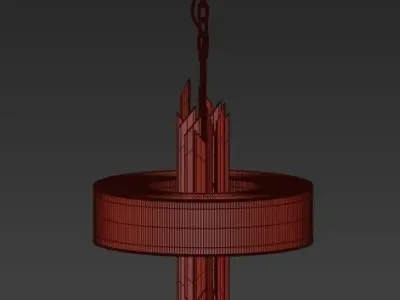Corbett Lighting Polished 3D model