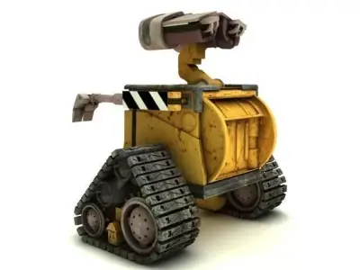 Wall E Robot 3D model