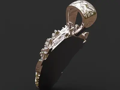 Jesus diamond  Hip Hop  pendant-3 3D print model