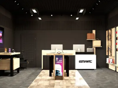 iSmart electronics shop 3D model