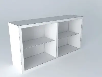 Cabinet Shelves DOORS HD2FS 6 12 BRW Milano Oak 3D model
