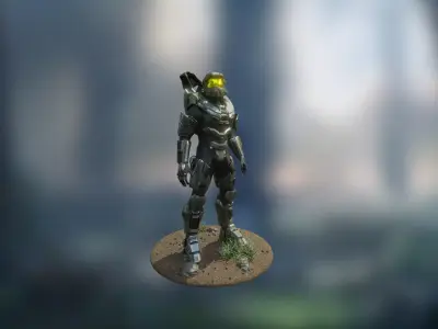 Mastercheif Spartan-117 3D model