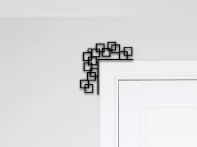 Door Corner Decor 3D print model order