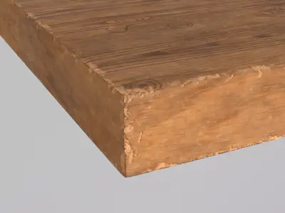 Used Cutting Board - Lowpoly 