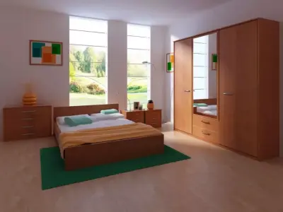 Photorealistic House Interior Collection 3D model buy
