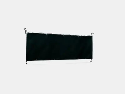 DYNING privacy screen for balcony Low-poly 3D model